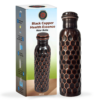 950mL Copper Bottle - Black and Copper Color - Image 2