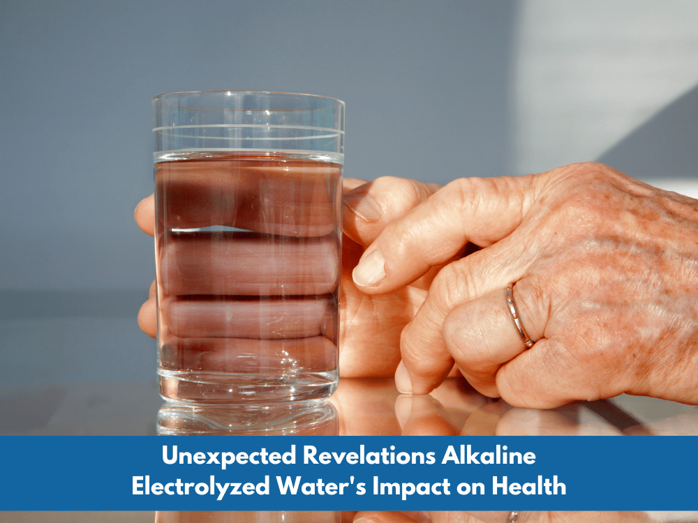 Alkaline Electrolyzed Water's Impact on Health